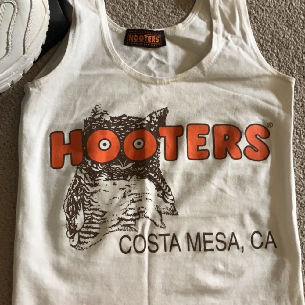 Hooters costume top and bottoms only